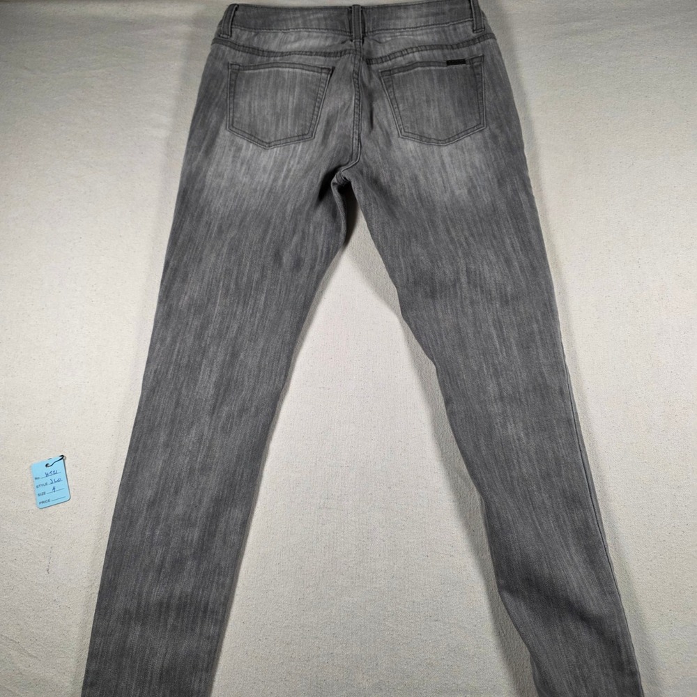 Jennifer Lopez Gray Skinny Jeans Womens Size 4 Slim Fit Denim Pants - Picture 3 of 12